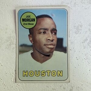 1969 Topps #35  JOE MORGAN (HOF)(ASTROS)  VG
